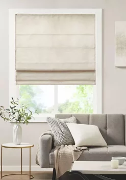 Coupon 😀 Madison Park Como Printed Faux Silk Room Darkening Cordless Roman Shade 🛒 -Madison Park Shop Belk 3642
