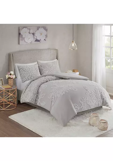 Promo ๐ Madison Park Veronica 3 Piece Tufted Cotton Chenille Floral Comforter Set ๐ 2 Promo ๐ Madison Park Veronica 3 Piece Tufted Cotton Chenille Floral Comforter Set ๐ - Image 2