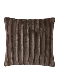 Hot Sale 🌟 Madison Park Duke Faux Fur Square Pillow 😍 -Madison Park Shop Belk 3684