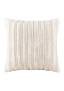 Hot Sale 🌟 Madison Park Duke Faux Fur Square Pillow 😍 -Madison Park Shop Belk 3686