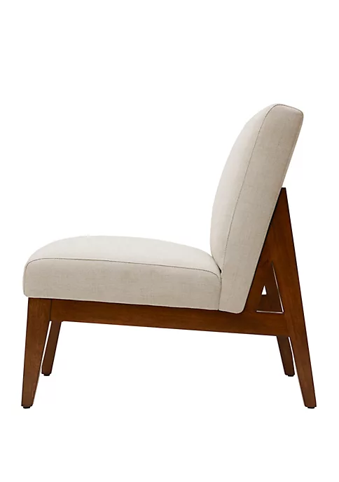 Promo ⌛ Madison Park Kari Slant Back Wood Accent Chair 🔥 3 Promo ⌛ Madison Park Kari Slant Back Wood Accent Chair 🔥 - Image 3