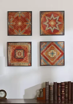 Best deal 🎁 Madison Park Moroccan Tile Wall Art Set 🧨 -Madison Park Shop Belk 3776