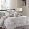 Cheap 🥰 Madison Park Averly 7-Piece Comforter Set- Grey 🛒