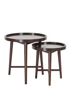 Best Pirce ✨ Madison Park Intersect Nesting Tables (Set of 2) 🌟
