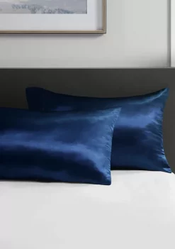 Best Sale ⌛ Madison Park Essentials Satin Pillowcases - 2 Pack 🥰 -Madison Park Shop Belk 382