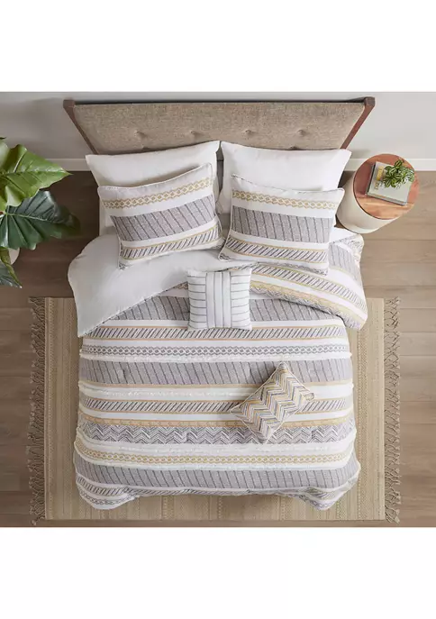 Hot Sale ๐ Madison Park Newton 5 Piece Cotton Printed Comforter Set ๐ 4 Hot Sale ๐ Madison Park Newton 5 Piece Cotton Printed Comforter Set ๐ - Image 4