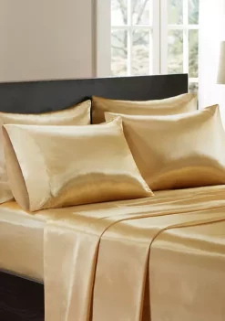 Best Sale ⌛ Madison Park Essentials Satin Pillowcases - 2 Pack 🥰 -Madison Park Shop Belk 383