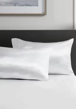 Best Sale ⌛ Madison Park Essentials Satin Pillowcases - 2 Pack 🥰 -Madison Park Shop Belk 384