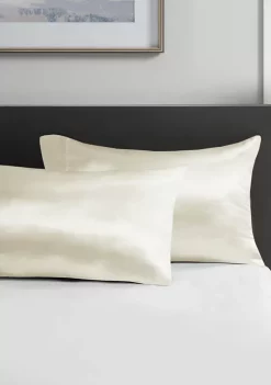 Best Sale ⌛ Madison Park Essentials Satin Pillowcases - 2 Pack 🥰 -Madison Park Shop Belk 385