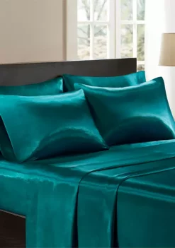 Best Sale ⌛ Madison Park Essentials Satin Pillowcases - 2 Pack 🥰 -Madison Park Shop Belk 386