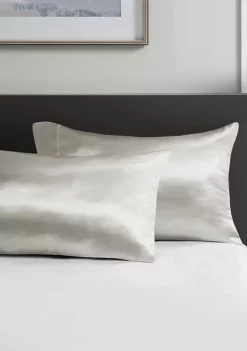 Best Sale ⌛ Madison Park Essentials Satin Pillowcases - 2 Pack 🥰 -Madison Park Shop Belk 387
