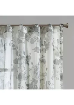 Best deal โจ Madison Park Simone Printed Floral Rod Pocket and Back Tab Voile Sheer ๐ 11 Best deal โจ Madison Park Simone Printed Floral Rod Pocket and Back Tab Voile Sheer ๐ -Madison Park Shop Belk 3899