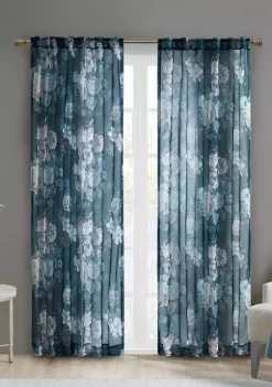 Best deal โจ Madison Park Simone Printed Floral Rod Pocket and Back Tab Voile Sheer ๐ 13 Best deal โจ Madison Park Simone Printed Floral Rod Pocket and Back Tab Voile Sheer ๐ -Madison Park Shop Belk 3901