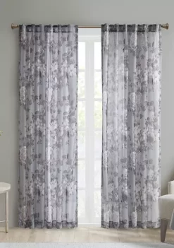 Best deal โจ Madison Park Simone Printed Floral Rod Pocket and Back Tab Voile Sheer ๐ 15 Best deal โจ Madison Park Simone Printed Floral Rod Pocket and Back Tab Voile Sheer ๐ -Madison Park Shop Belk 3903