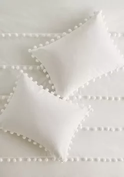 Best reviews of 👏 Madison Park Leona 3 Piece Pompom Cotton Duvet Cover Set 🔥 -Madison Park Shop Belk 3944