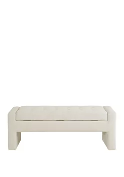 Coupon 🔥 Madison Park Gillian Storage Bench 🔥 -Madison Park Shop Belk 3951