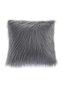 Brand new 😀 Madison Park Edina Faux Fur Square Pillow ✔️ -Madison Park Shop Belk 3972