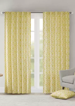 Top 10 🥰 Madison Park Delray Diamond Window Curtain 😀 -Madison Park Shop Belk 4017