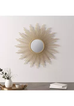 Brand new 🎁 Madison Park Fiore Round Sunburst Wall Decor Mirror ⭐