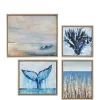 Wholesale ❤️ Madison Park Seascape Gel 🧥 Coat Framed Canvas 4 Piece Set 😀
