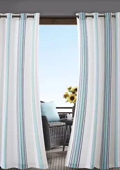 Flash Sale ✔️ Madison Park Newport Printed Stripe 3M Scotchgard Outdoor Panel ⭐