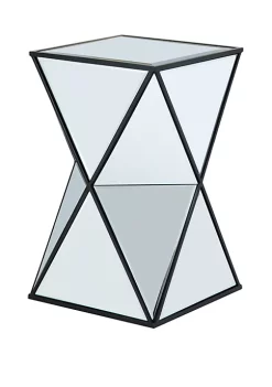 Brand new 🎁 Madison Park Hendrix Angular Mirror Accent Table ❤️ -Madison Park Shop Belk 4143