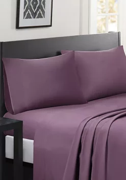 Budget ⭐ Madison Park Essentials MicroSplendor Sheet Set 🥰 -Madison Park Shop Belk 4163