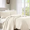 Discount ✔️ Madison Park Tuscany 3-Piece Ivory Coverlet Set 🧨