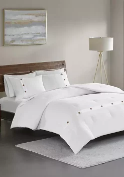 Deals 🔥 Madison Park Finley 3 Piece Cotton Waffle Weave Comforter Set 😉 -Madison Park Shop Belk 4178