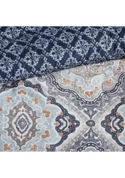 Hot Sale 😍 Madison Park Essentials Titus Reversible Complete Bedding Set ✔️ -Madison Park Shop Belk 4202