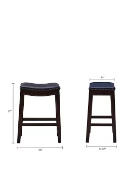 Buy 😉 Madison Park Belfast Saddle Counter Stool ❤️ -Madison Park Shop Belk 4210
