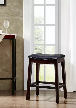 Buy 😉 Madison Park Belfast Saddle Counter Stool ❤️ -Madison Park Shop Belk 4211