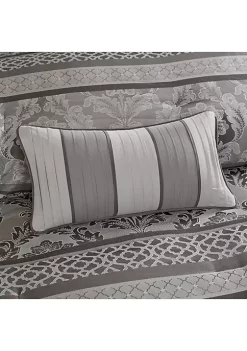 New โ Madison Park Bellagio 7-Piece Jacquard Comforter Set- Gray ๐ฅฐ 12 New โ Madison Park Bellagio 7-Piece Jacquard Comforter Set- Gray ๐ฅฐ -Madison Park Shop Belk 429