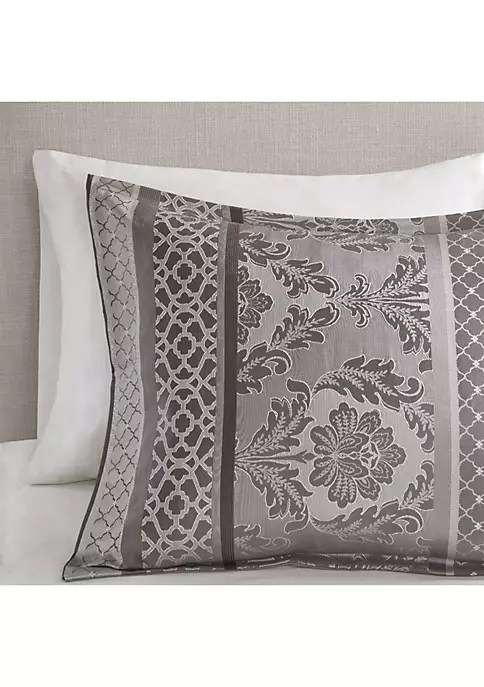 New โ Madison Park Bellagio 7-Piece Jacquard Comforter Set- Gray ๐ฅฐ 7 New โ Madison Park Bellagio 7-Piece Jacquard Comforter Set- Gray ๐ฅฐ - Image 7