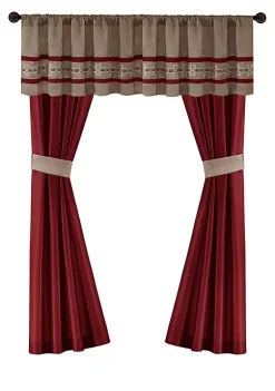 New 🥰 Madison Park Essentials Jelena 24-Piece Complete Comforter Set - Red ⌛ -Madison Park Shop Belk 449