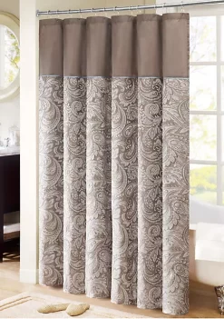 Best reviews of 🌟 Madison Park Aubrey Jacquard Shower Curtain ⭐