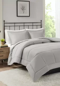 Hot Sale 🔥 Madison Park Sarasota Microcell Down Alternative Comforter Mini Set ✔️ -Madison Park Shop Belk 465
