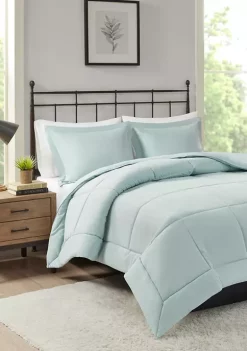 Hot Sale 🔥 Madison Park Sarasota Microcell Down Alternative Comforter Mini Set ✔️ -Madison Park Shop Belk 466