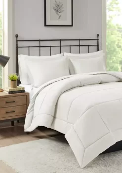 Hot Sale 🔥 Madison Park Sarasota Microcell Down Alternative Comforter Mini Set ✔️ -Madison Park Shop Belk 467