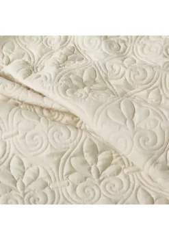 Best Sale 🎁 Madison Park Quebec 3 Piece Fitted Bedspread Set 🎁 -Madison Park Shop Belk 471