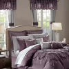 Best Pirce 🔔 Madison Park Essentials Joella 24-Piece Bed In A Bag Set - Plum 🔥