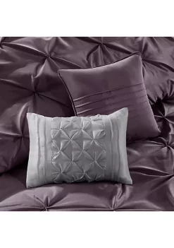 Best Pirce 🔔 Madison Park Essentials Joella 24-Piece Bed In A Bag Set - Plum 🔥 -Madison Park Shop Belk 488