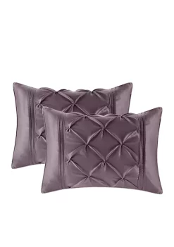 Best Pirce 🔔 Madison Park Essentials Joella 24-Piece Bed In A Bag Set - Plum 🔥 -Madison Park Shop Belk 490