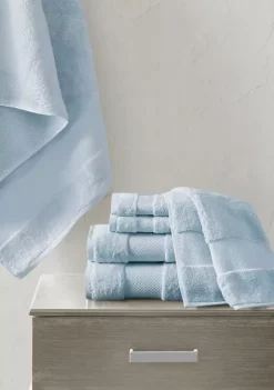 Flash Sale 🔥 Madison Park Signature Turkish Cotton 6 Piece Bath Towel Set 🤩 -Madison Park Shop Belk 497