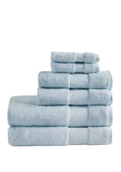 Flash Sale 🔥 Madison Park Signature Turkish Cotton 6 Piece Bath Towel Set 🤩 -Madison Park Shop Belk 500
