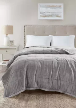 Cheapest 😀 Madison Park Coleman Reversible Down Alternative Blanket ❤️ -Madison Park Shop Belk 513