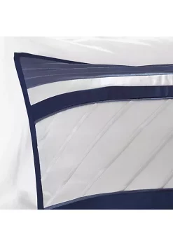 New 😉 Madison Park Blaire 7-Piece Comforter Set-Navy 🛒 13 New 😉 Madison Park Blaire 7-Piece Comforter Set-Navy 🛒 -Madison Park Shop Belk 528
