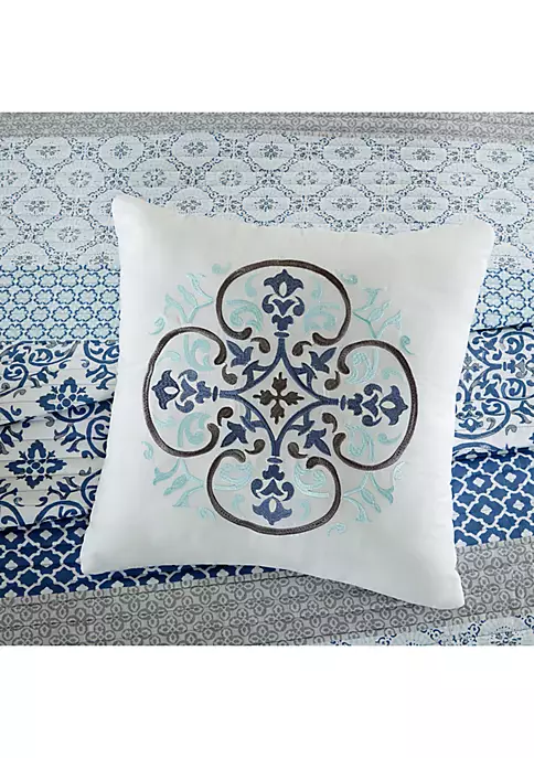 Brand new ๐ Madison Park Essentials Sybil Bed In A Bag Set - Blue ๐ฅ 6 Brand new ๐ Madison Park Essentials Sybil Bed In A Bag Set - Blue ๐ฅ - Image 6