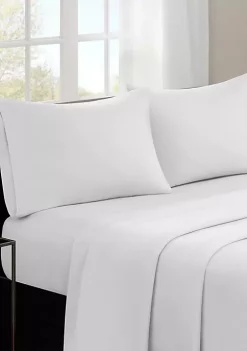 New ✨ Madison Park 3M Microcell All Season Moisture Wicking Lightweight Sheet Set 🎉 -Madison Park Shop Belk 599
