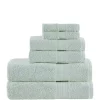 Best Pirce 🎁 Madison Park Organic 6 Piece Cotton Towel Set ✨